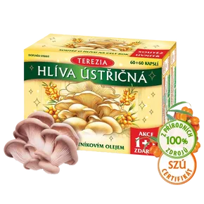 Terezia Hlíva ústřičná s rakytníkovým olejem 60+60 kapslí